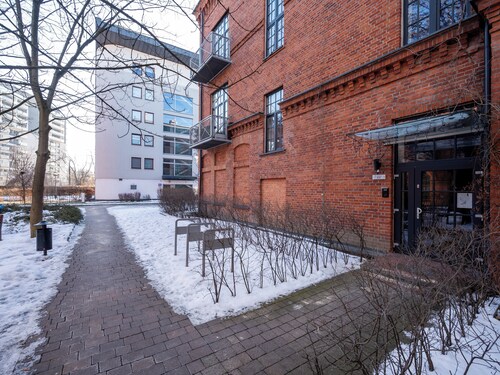 Łódź Downtown Apartment with Mezzanine