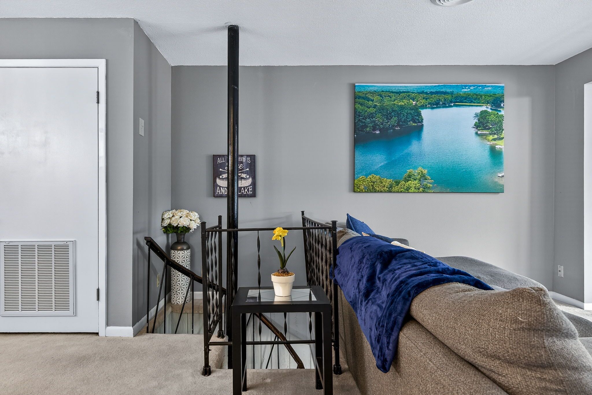 Iron/ironing board, travel crib, free WiFi, bed sheets