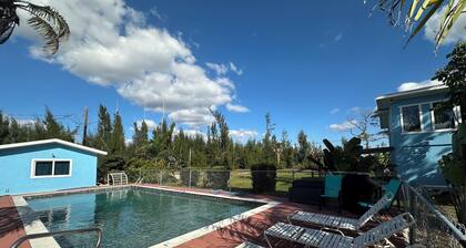 Glamping Cabin with a shared pool in the middle of best that nature has to offer