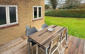 Outdoor dining - 2 bedroom awesome home in Nørreballe (Nørreballe)
