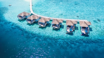 شاطئ خاص، رمال بيضاء