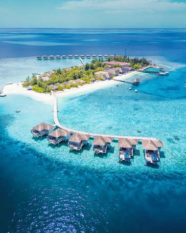 Spiaggia privata, sabbia bianca. Cocogiri Island Resort Maldives