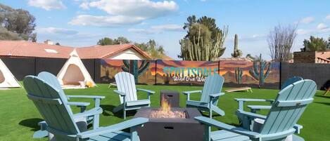 Enceinte de l’hébergement