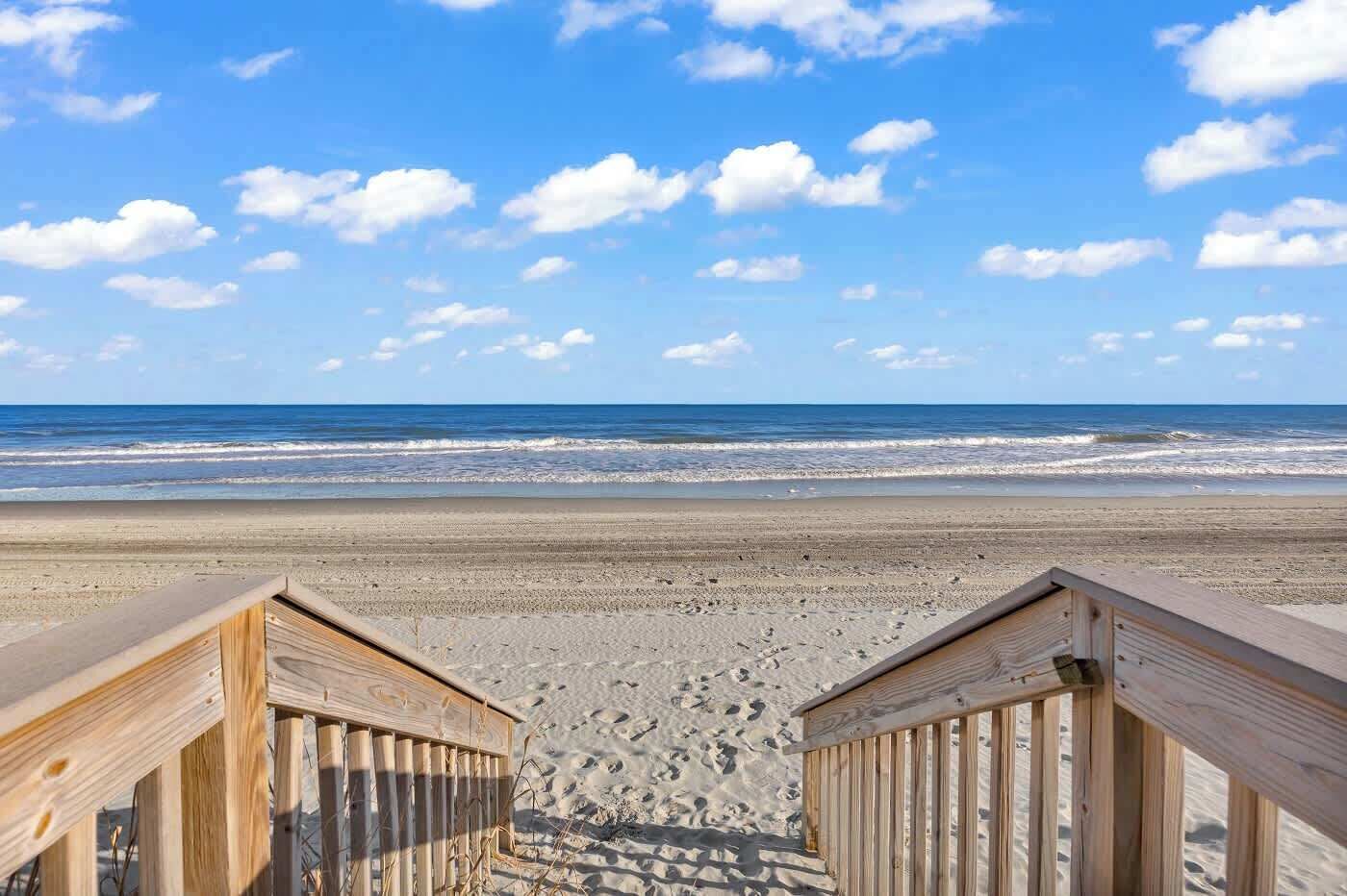 On the beach