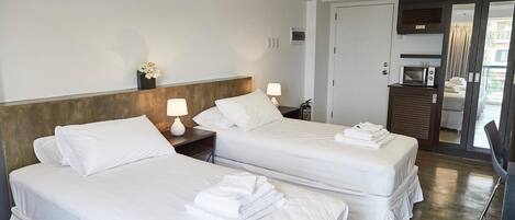 Individueel gemeubileerd, een strijkplank/strijkijzer, gratis wifi