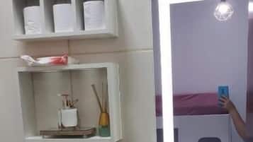 House, Balcony, Garden View | Bathroom | Shower, towels, toilet paper