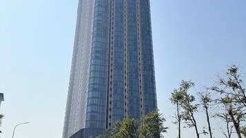 Apartamento superluxo, vista para a praia | Fachada