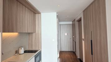 Apartamento superluxo, vista para a praia | Cozinha privada