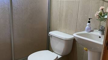 Towels, soap, toilet paper