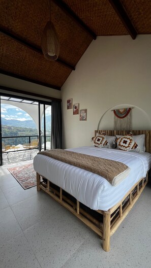 Suite, Balcony, Lake View | Desk, iron/ironing board, free WiFi - Happynest Glamping and Villa Dieng (Garung)