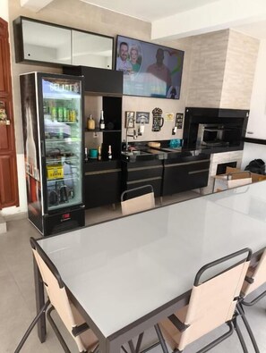 House, Balcony, Garden View | Dining - Chácara Prainha JK (Ibiúna)