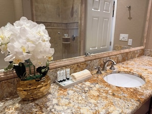 Shower, hair dryer, towels, soap - COZY CONVENIENT HOUSE IN ORLANDO NEAR UCF& VALENCIA COLLEGE (Orlando)