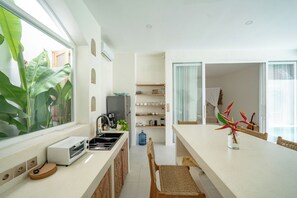 Villa, 3 Bedrooms, Private Pool | Private kitchen | Coffee/tea maker, electric kettle, toaster - Villa Marysol Uluwatu (Uluwatu)