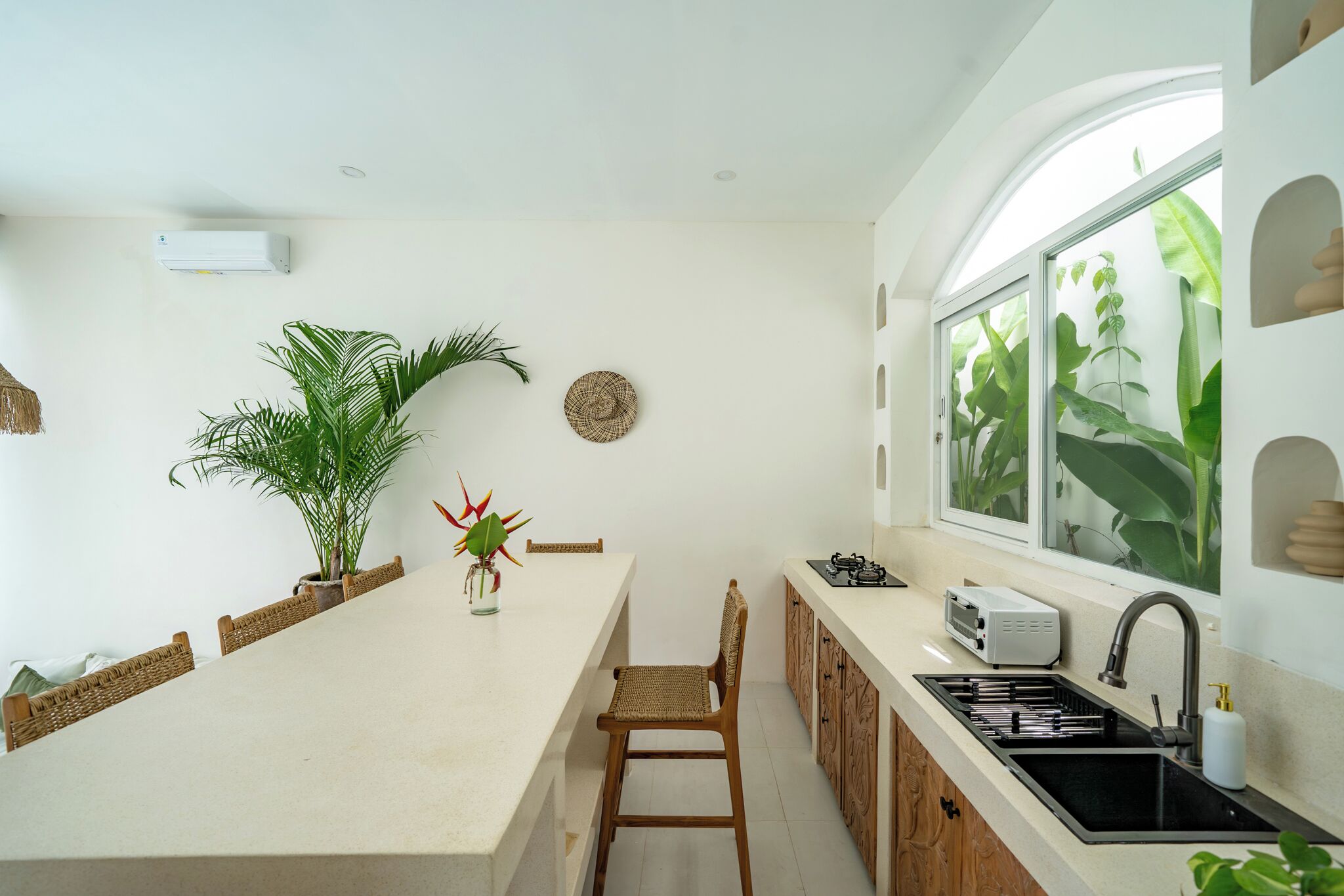 Vila, 3 quartos, piscina particular | Cozinha privada | Cafeteira/chaleira, chaleira elétrica