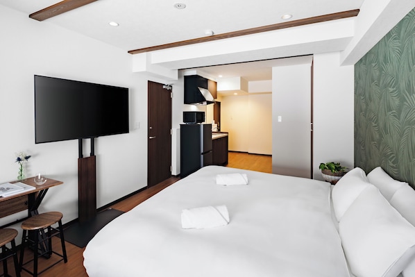 Cribs/infant beds, free WiFi, bed sheets - Mizuho Studioo (Hakuba)