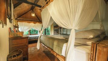 2 slaapkamers, een bureau, gratis wifi, beddengoed