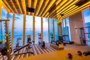 Fitness facility - Monthly Rental Sea View 2 Min Walk to Beach 3–6 Months Stay (Banglamung)