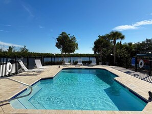 Beheizter Pool