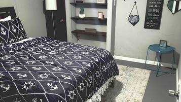 Fer et planche à repasser, Wi-Fi, literie fournie