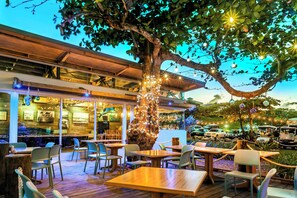 Outdoor dining - Surfside Mansion | Luxury Retreat with Pool (Palmas del Mar)