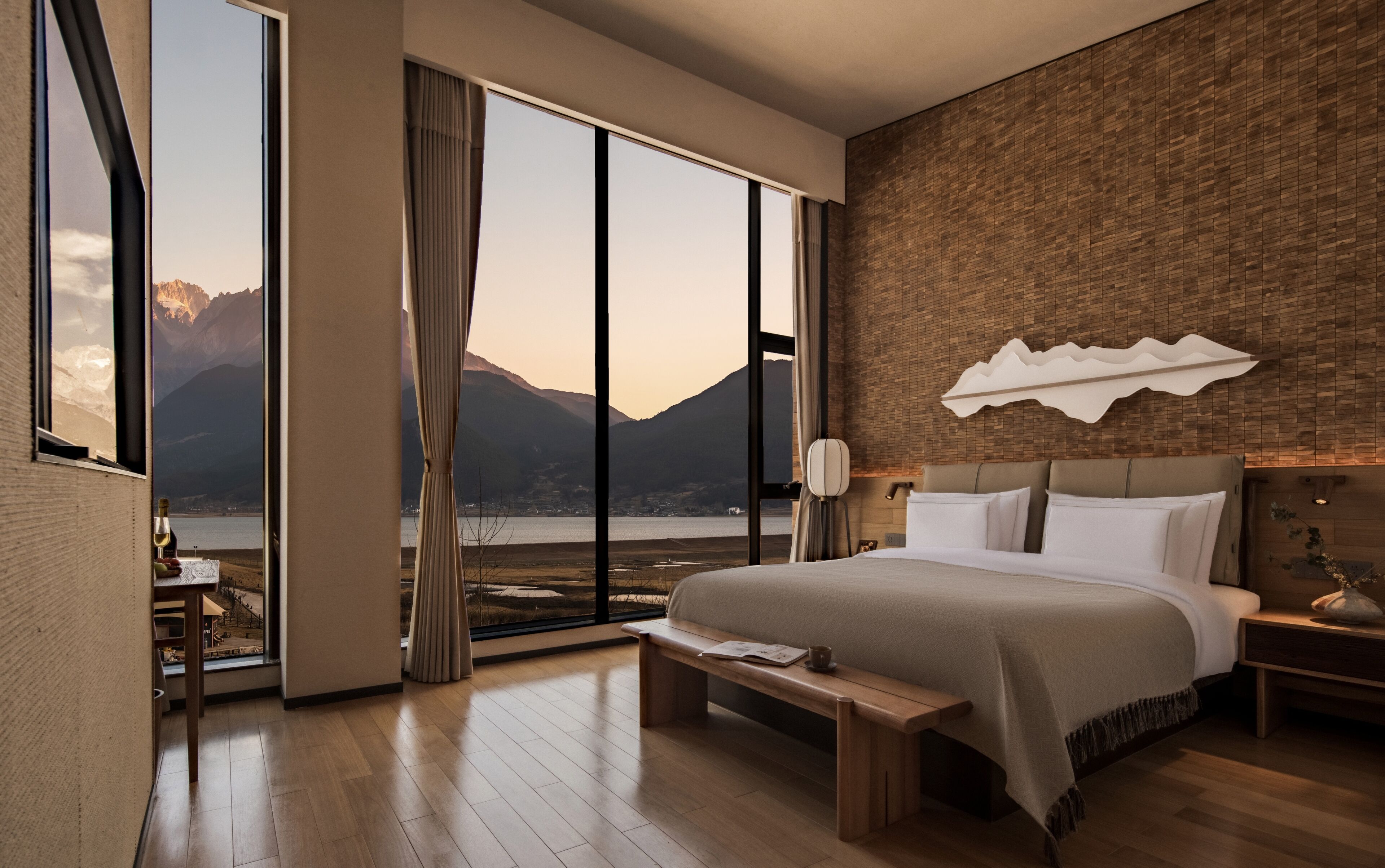 ห้องเอ็กเซกคิวทีฟสวีท, 2 ห้องนอน, ห้องพักประตูเชื่อมถึงกัน, วิวภูเขา | วิวจากห้องพัก