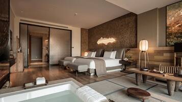 Luxury Twin Room, Multiple Beds, Non Smoking, Mountain View | Soundproofing, iron/ironing board, free WiFi