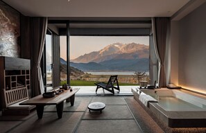 Luxury Twin Room, Multiple Beds, Non Smoking, Mountain View | View from room - Kugar Resort (Lijiang)