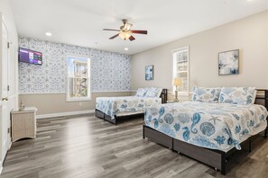 12 bedrooms, desk, iron/ironing board, travel cot - Tropical Castle | 12BR Retreat w/ Pool | Sleeps 50 (North Myrtle Beach)