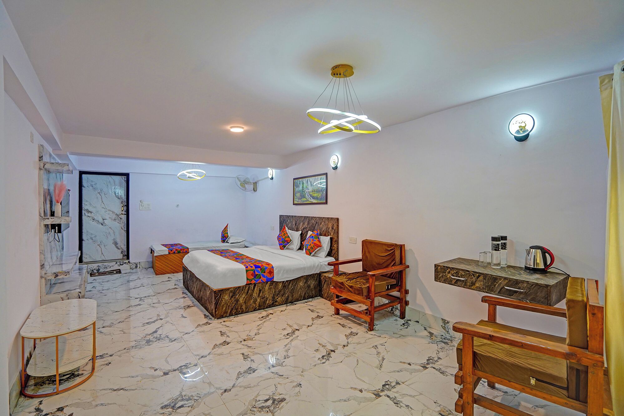 Seprai katun Mesir, seprai premium, Wi-Fi gratis, dan seprai linen