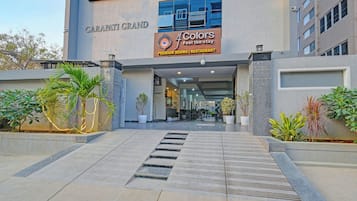 Entrée de l’hébergement