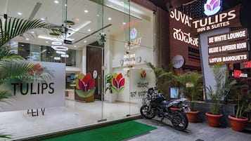 EntrĂ©e de lâhĂ©bergement