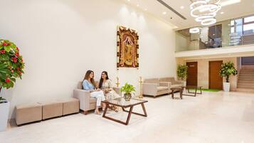 Sala de estar en el lobby