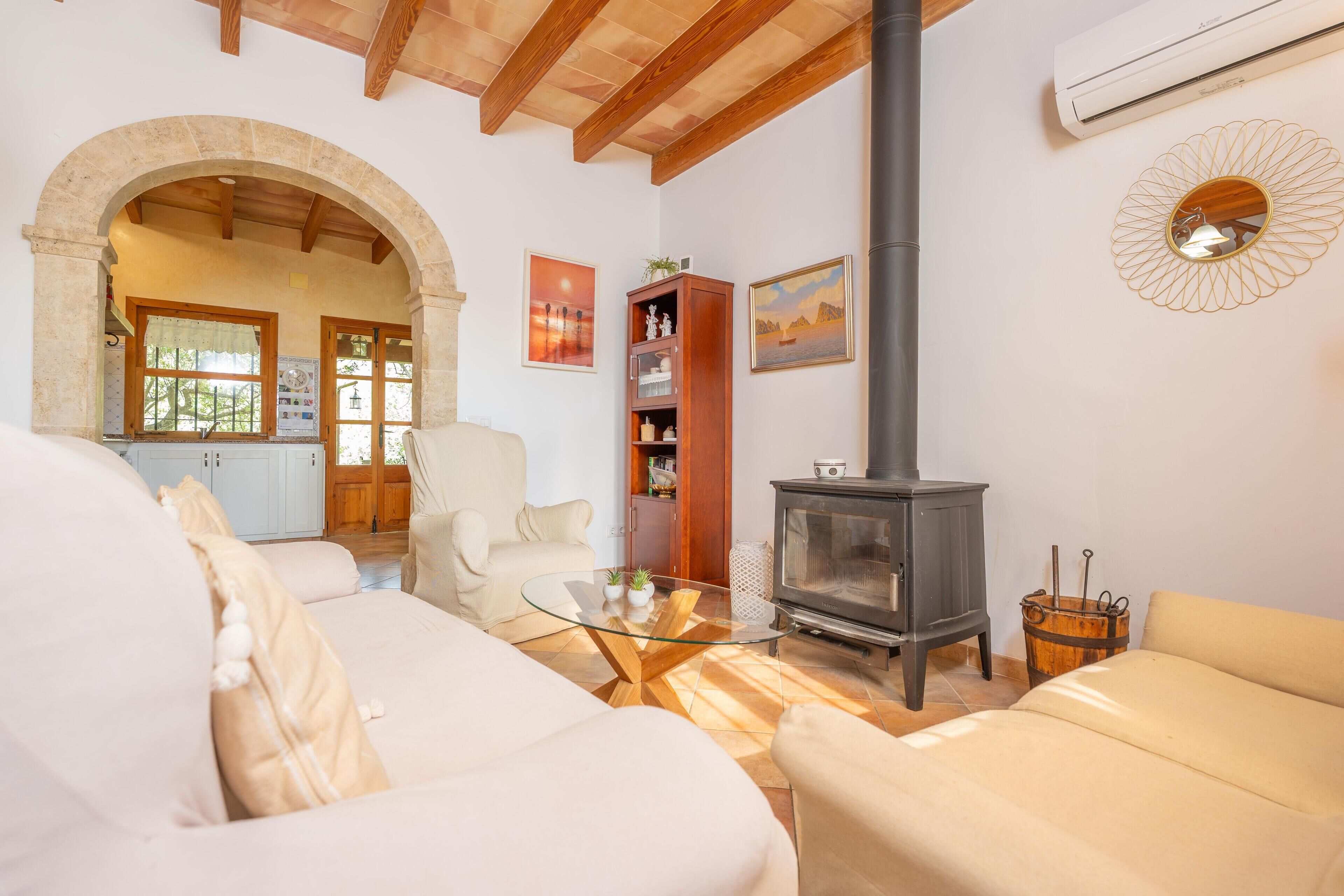 电视、壁炉、书