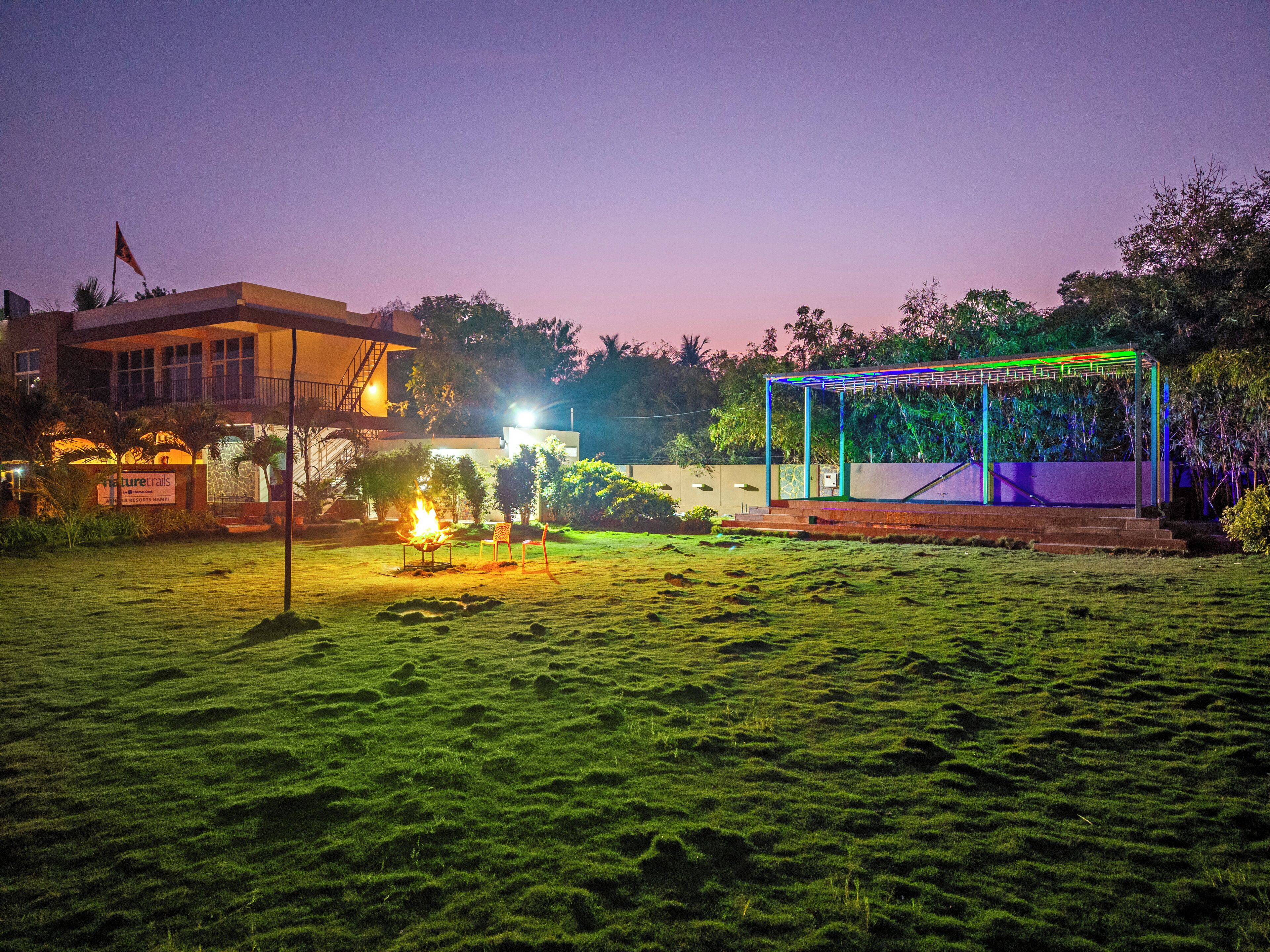 Terrein van de accommodatie