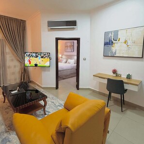 Economy Apartment, Balcony, City View | Living area - Recks Luxury Homes (Lugbe)