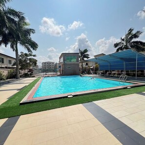 Economy Apartment, Balcony, City View | Pool - Recks Luxury Homes (Abuja)