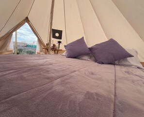 1 bedroom, free WiFi, bed sheets - Natural Romance in Glamping Rincón de Lavanda (Texcoco de Mora)