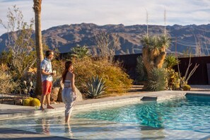 Pool - The Wheelhouse: Mid-Century Art Retreat with Pool (Twentynine Palms)