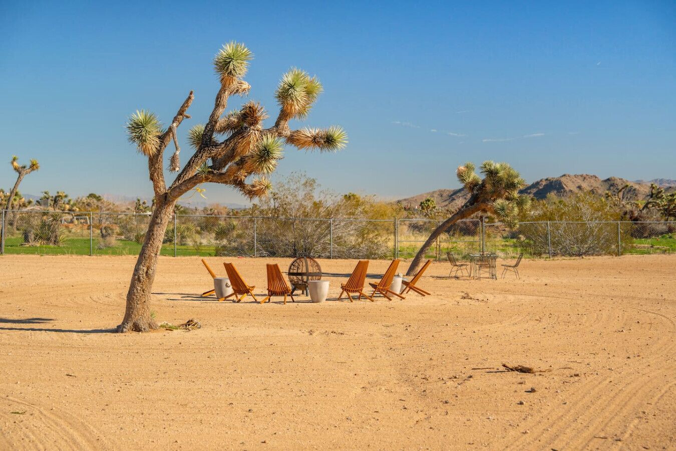 Enceinte de l’hébergement