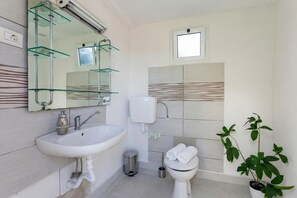 Shower, towels, soap, shampoo - Holiday Home Cadjo With Pool (Brtonigla)