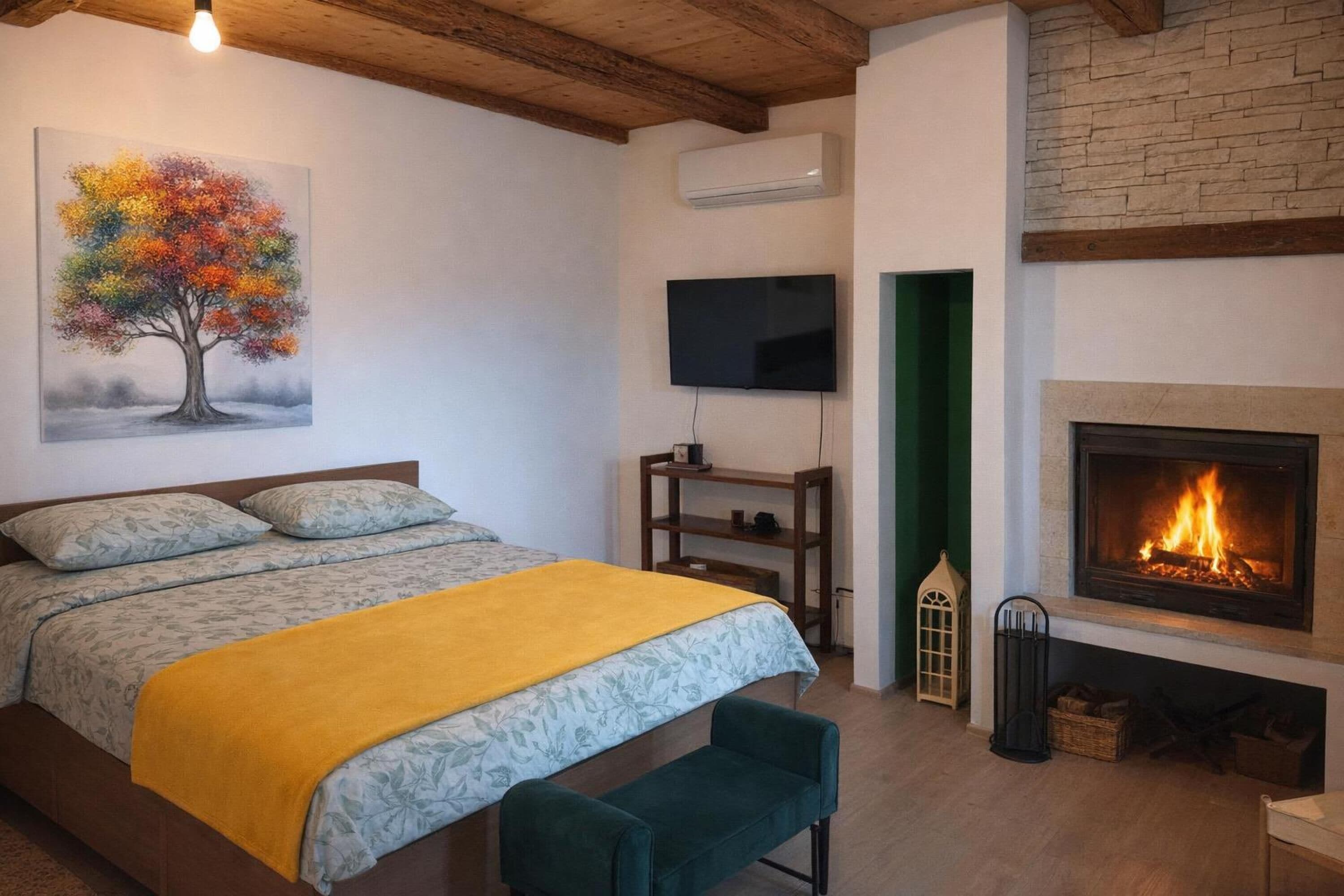 Family House, Multiple Bedrooms, 2 Bathrooms (Green View Holiday Home With Pool) | 3 bedrooms, laptop workspace, free WiFi, bed sheets