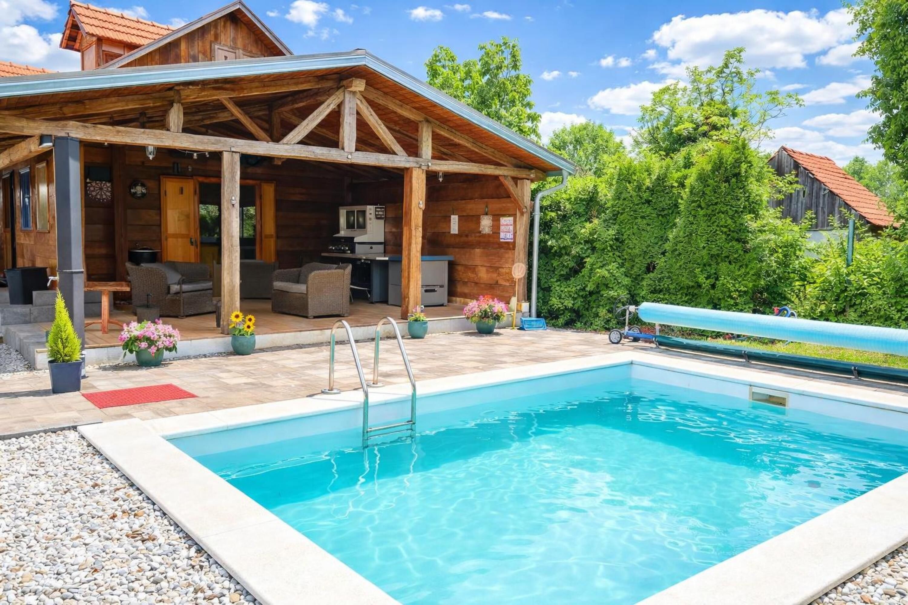 Seasonal outdoor pool