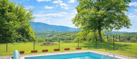 Seasonal outdoor pool