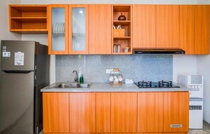 别墅, 泳池景观 | 私人厨房 | 电热水壶