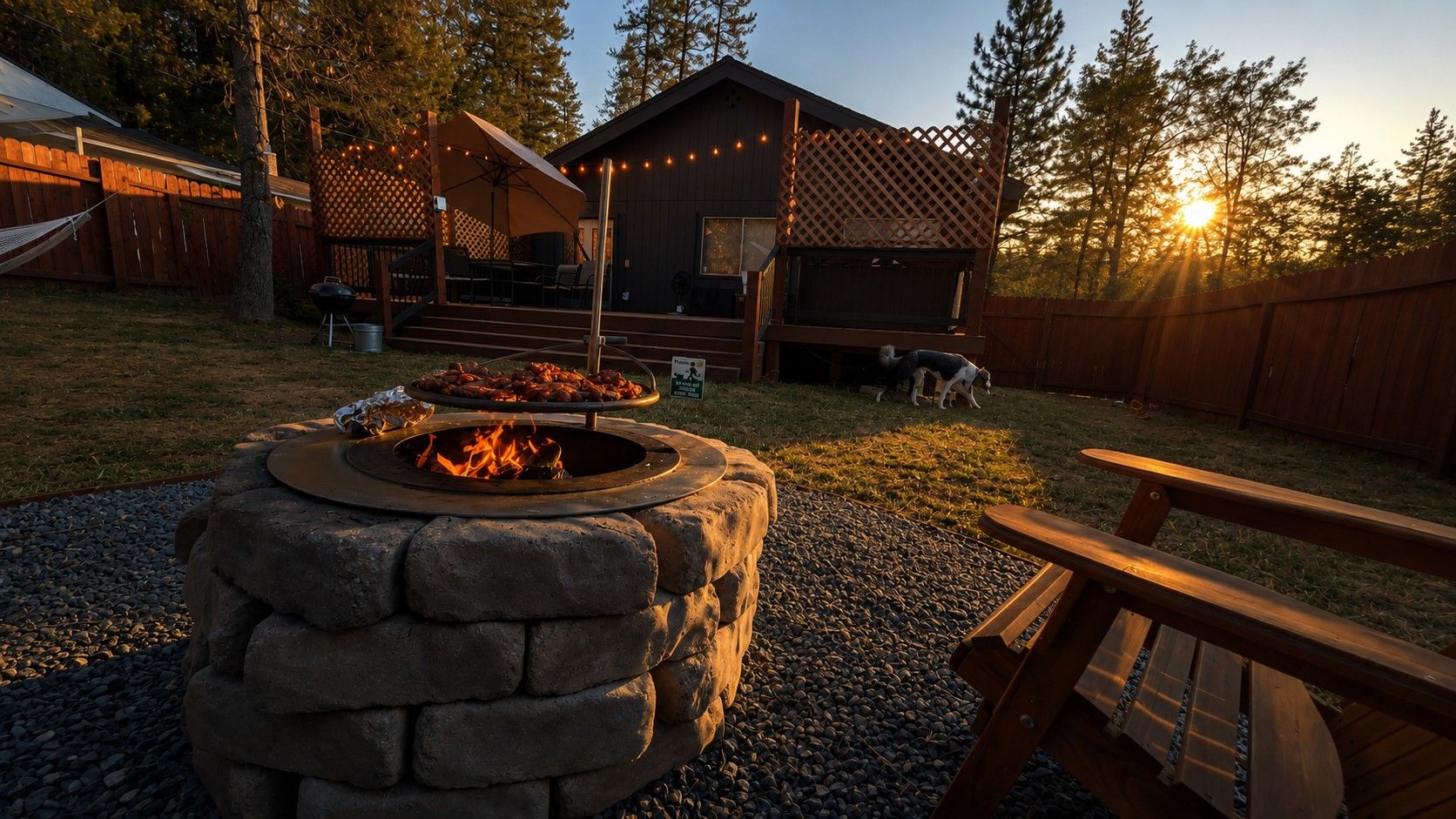 Outdoor dining
