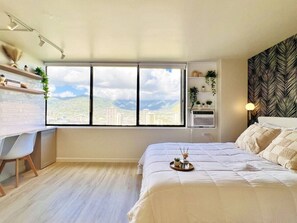 Iron/ironing board, WiFi - HM24F-13 Skyline Serenity: Waikiki Mountain View Studio (Honolulu)