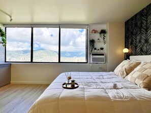Iron/ironing board, WiFi - HM24F-13 Skyline Serenity: Waikiki Mountain View Studio (Honolulu)
