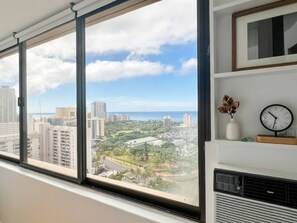 Interior - 2 Bedrooms: Great Ocean Corner View 28F A + B (Honolulu)