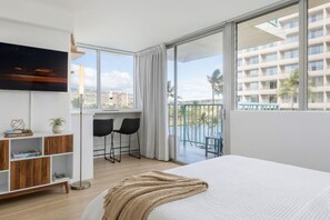 Iron/ironing board, WiFi - Modern Corner Studio by Marketplace and Waikiki Beach (Honolulu)