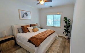 4 dormitorios, tabla de planchar con plancha, wifi gratis y ropa de cama